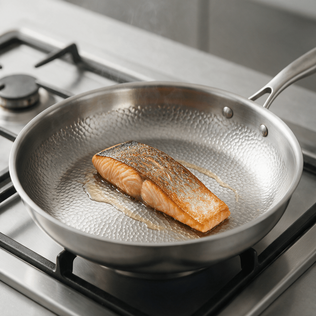 Why Fish Sticks to Almost Every Pan (And What Skin-Side-Down Searing Actually Requires)