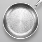 Detail of Forged Hammered Frying Pan interior surface