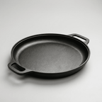 BlackNon-Stick Griddle Pan Studio shoot