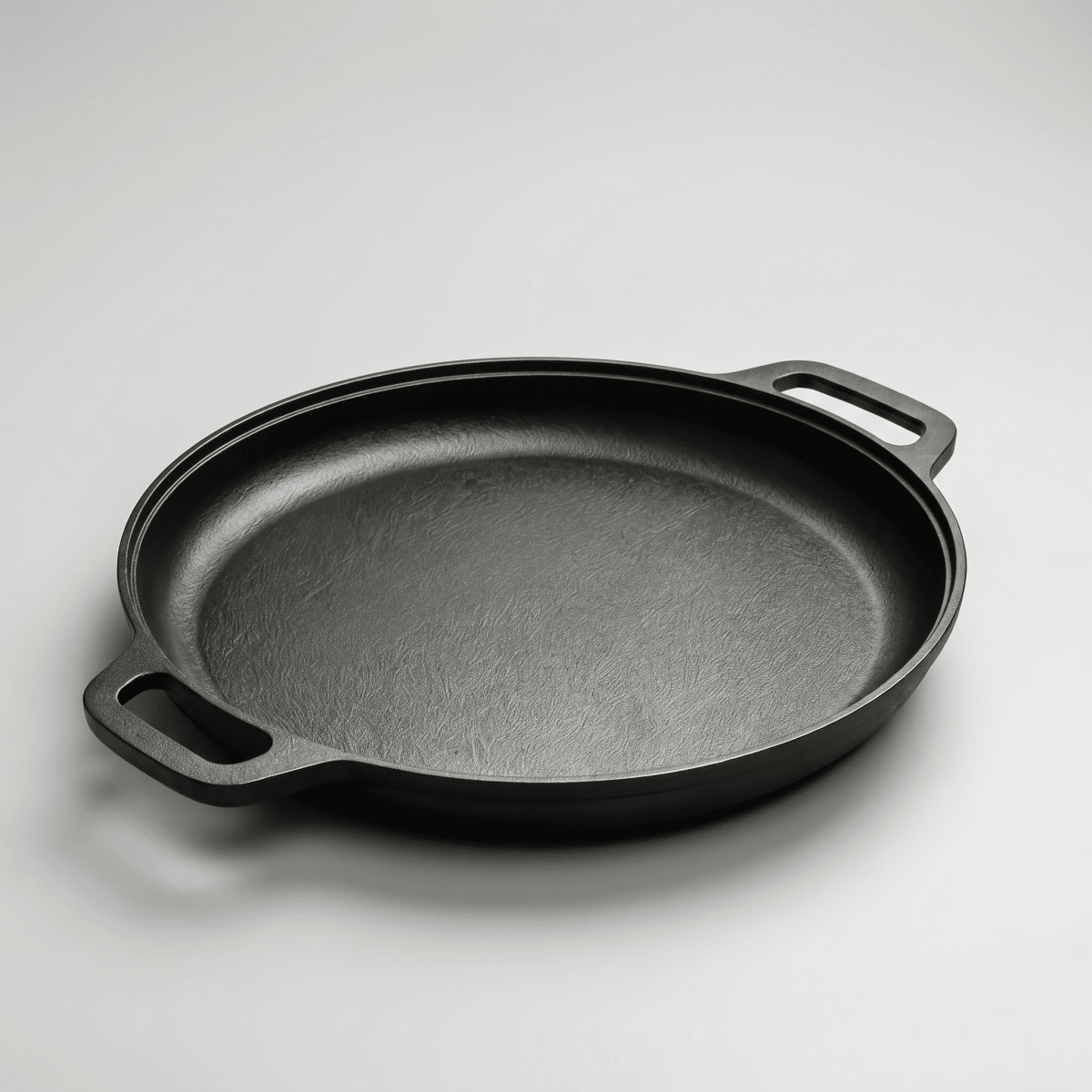 BlackNon-Stick Griddle Pan Studio shoot