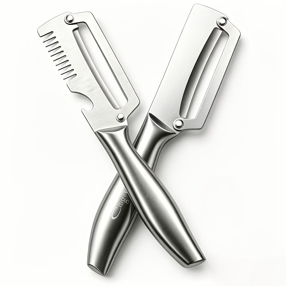 Fenn 2-piece vegetable peeler set with julienne peeler and standard peeler