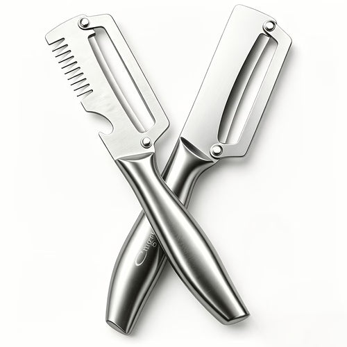 Fenn 2-piece vegetable peeler set with julienne peeler and standard peeler