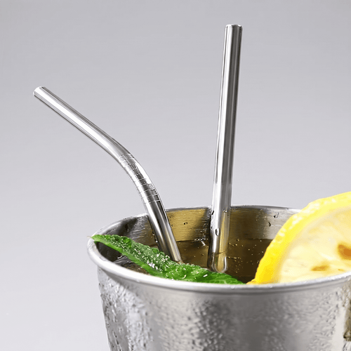 Fenn 6-piece stainless steel reusable straw set