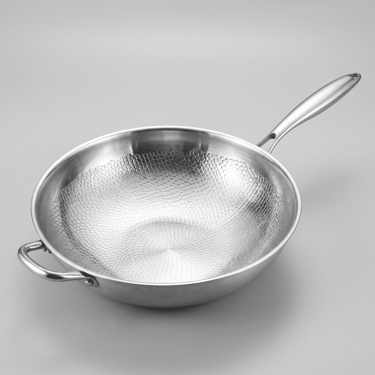 Fenn Forged Hammered Stir-Fry Pan