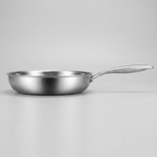 Fenn Forged Hammered Frying Pan, angled view