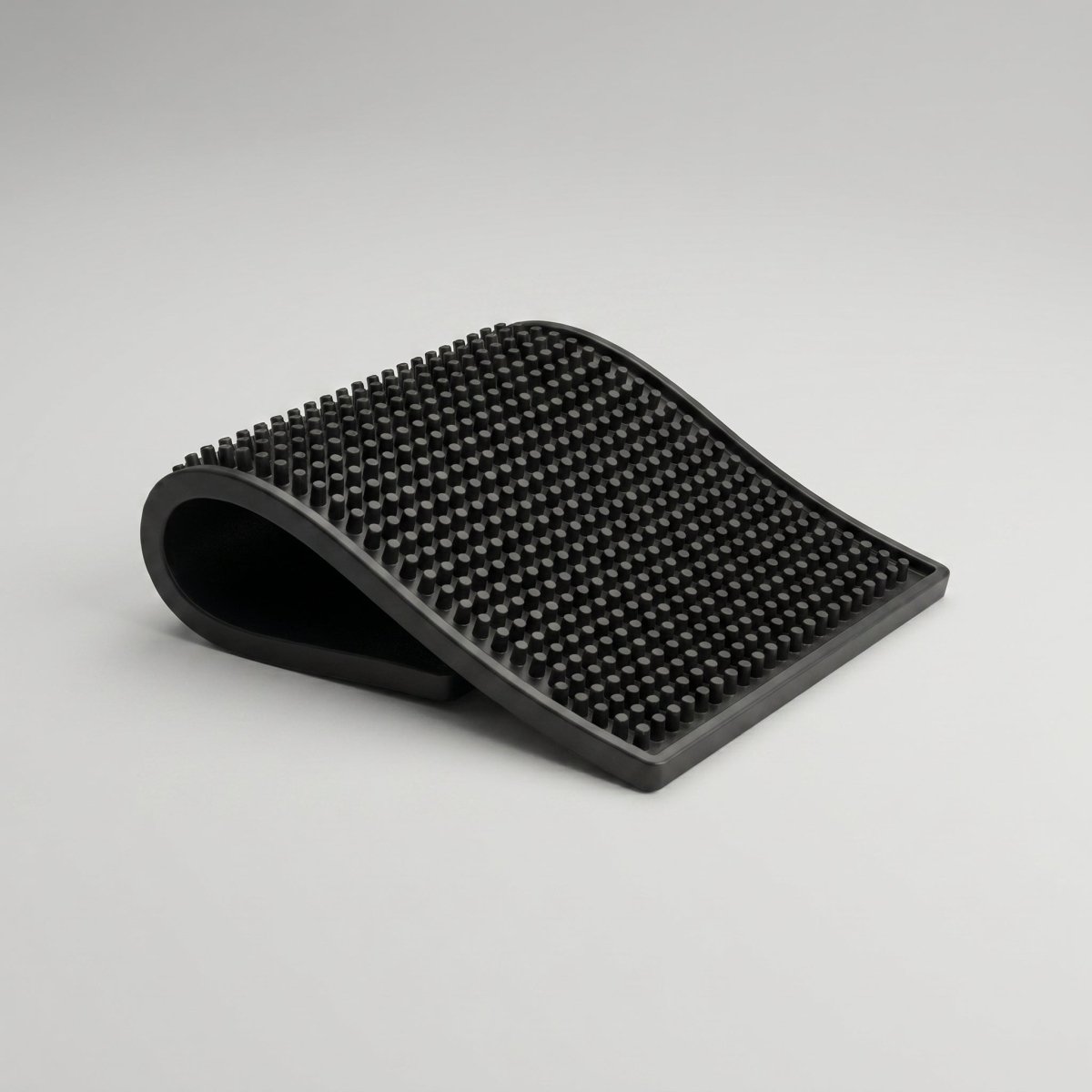 Fenn silicone kitchen counter mat, black