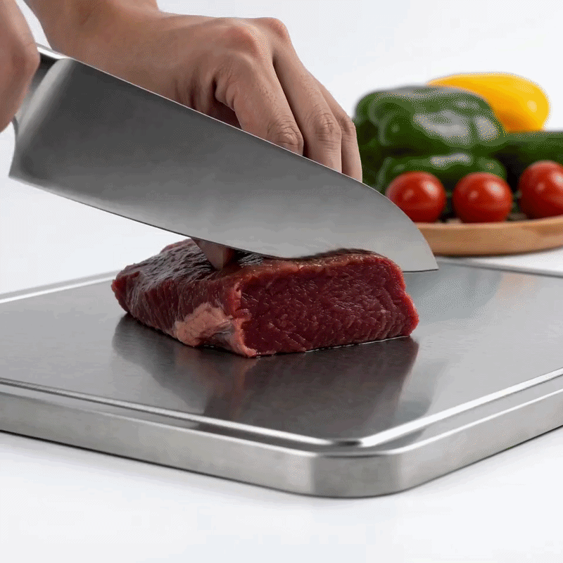 Fenn titanium cutting board demo