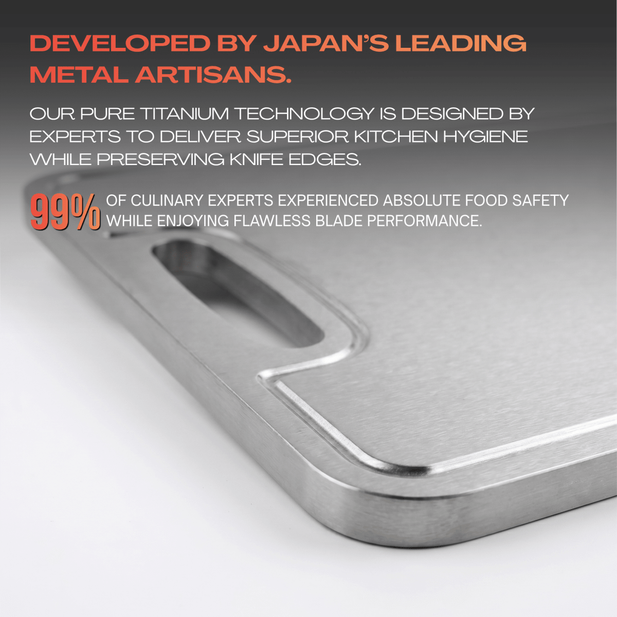 Titanium Cutting Board - FENN -